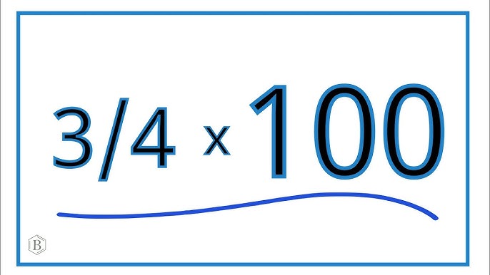 100 3 4