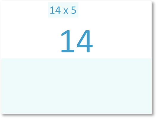 14 X 5