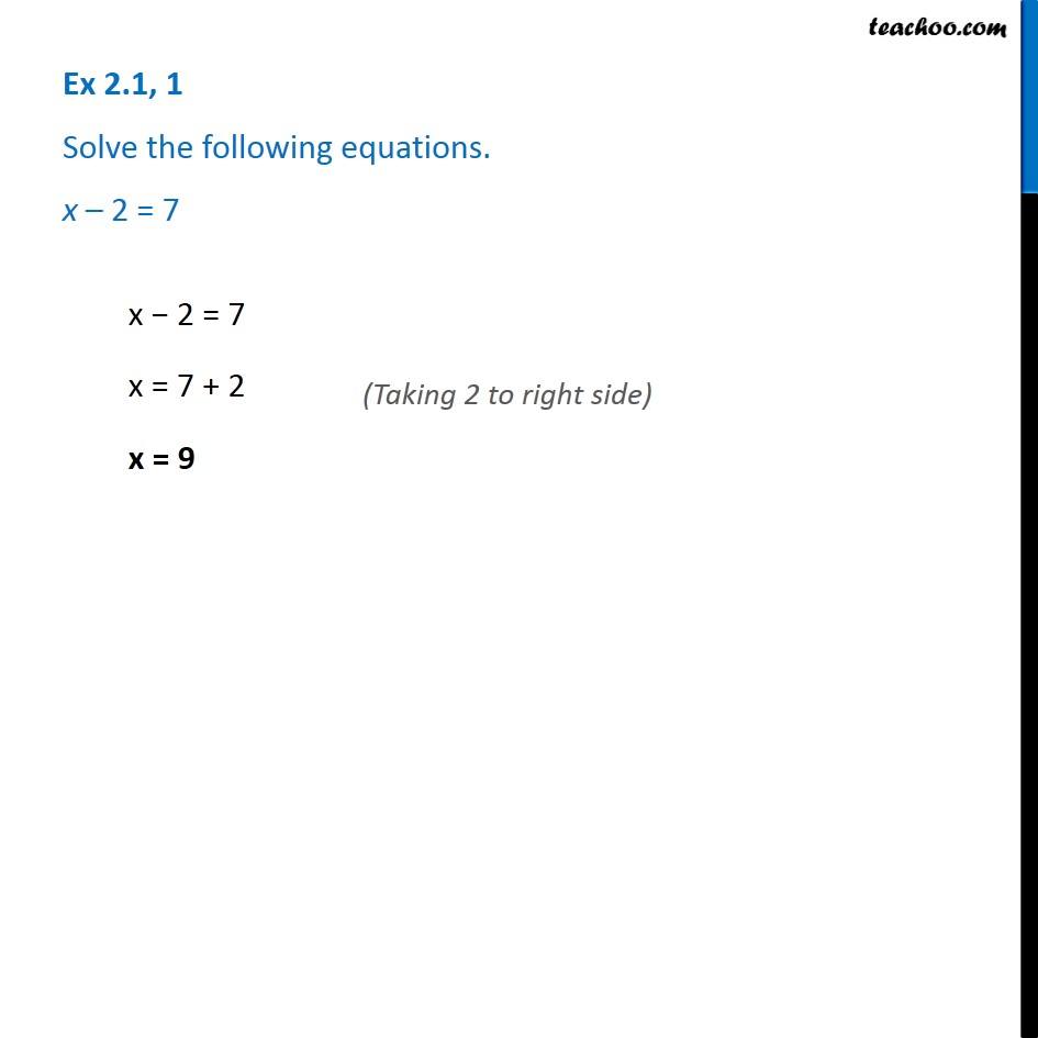 7 X 2