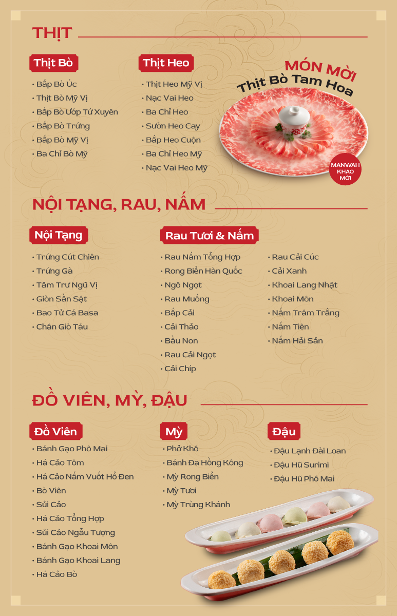 Bảng Giá Manwah