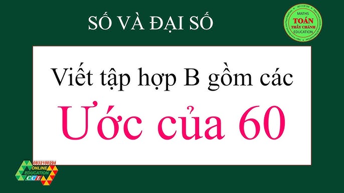 Bội Của 60