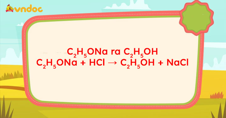 C2h5ona Ra C2h5oh