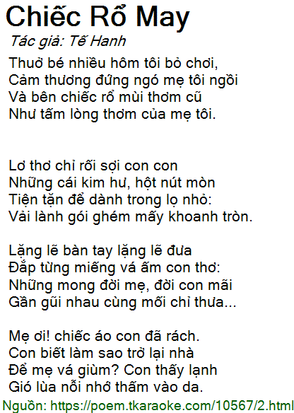 Chiếc Rổ May