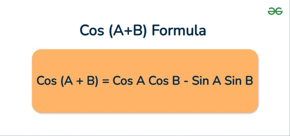 Cos A B