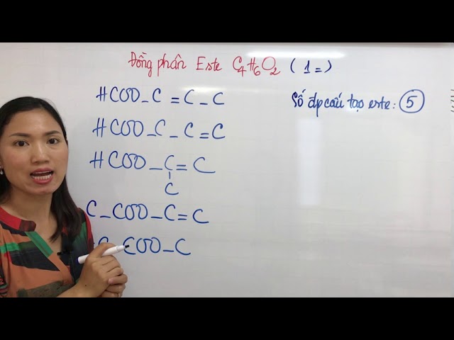 đồng Phân C4h6o2