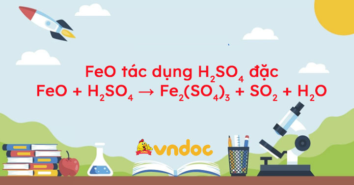H2so4 đặc Feo