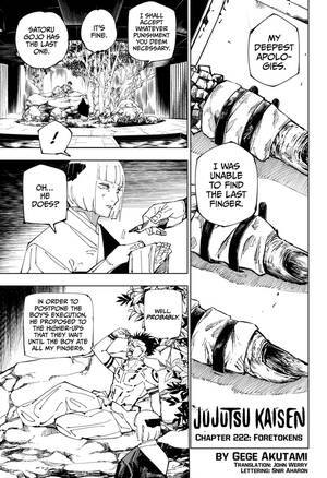 Jjk Chap 222