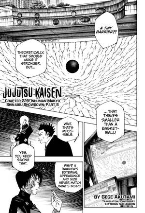 Jjk Chap 228