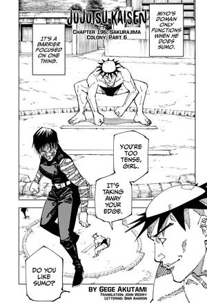 Jujutsu Kaisen 196
