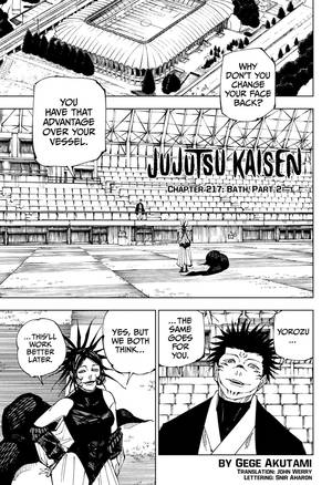 Jujutsu Kaisen 217