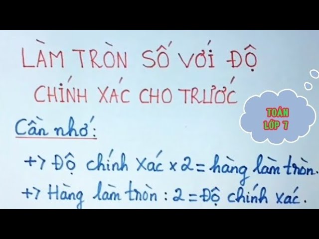 Làm Tròn độ