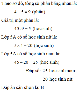 Lớp 5a Có