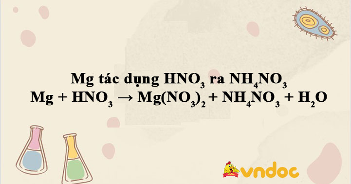 Mg+ Hno3 Loãng