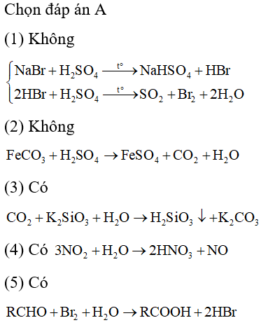Nabr H2so4 đặc