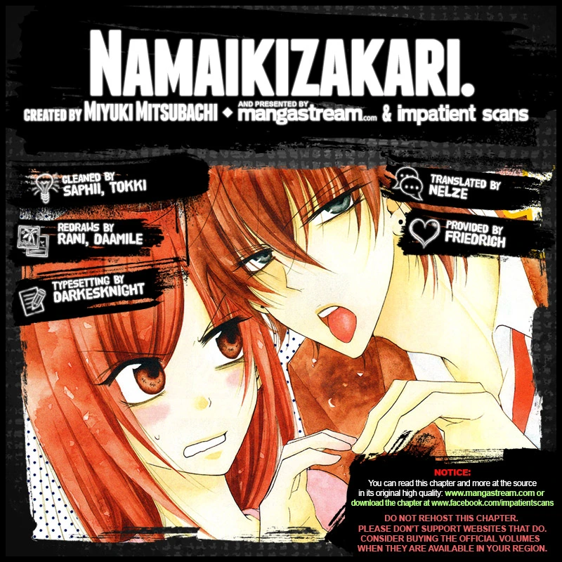 Namaikizakari Chapter 79