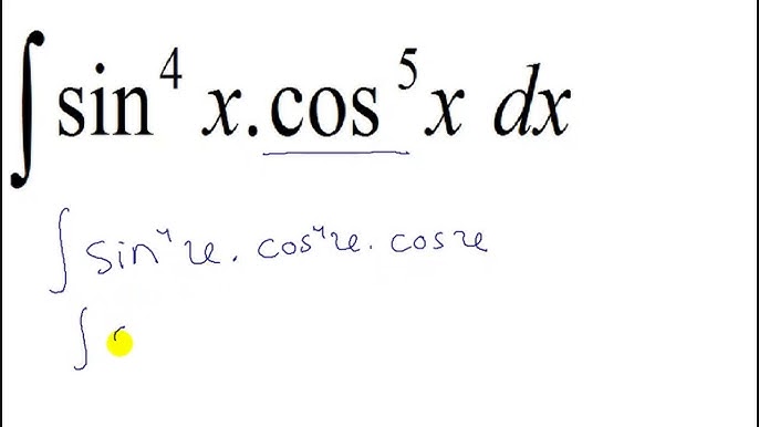 Sin4x Cos5x 0