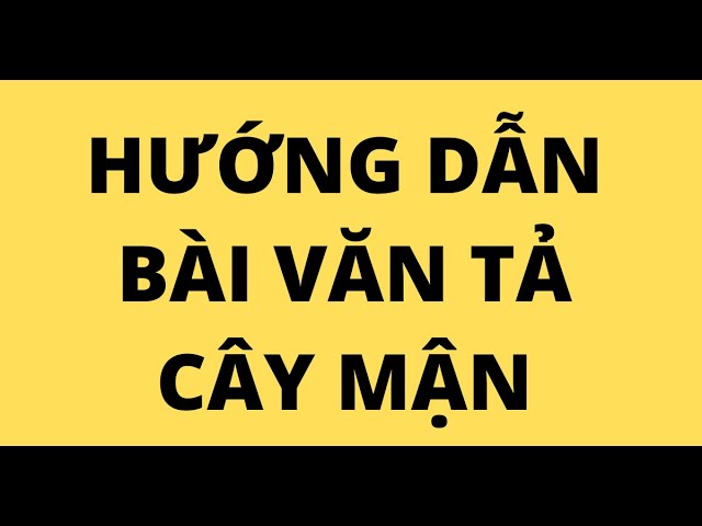 Tả Cây Mận
