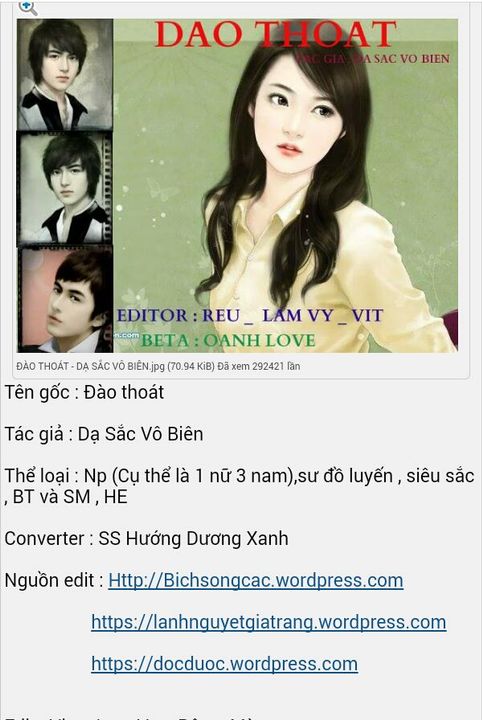 Truyện đào Thoát