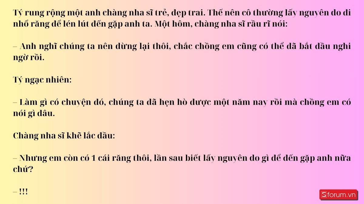 Truyện Vui Hài