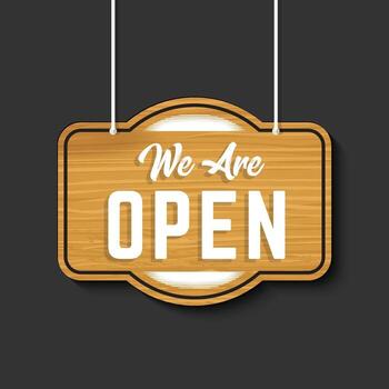 We Are Open