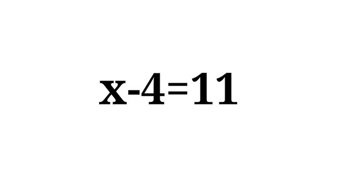 X 4 11